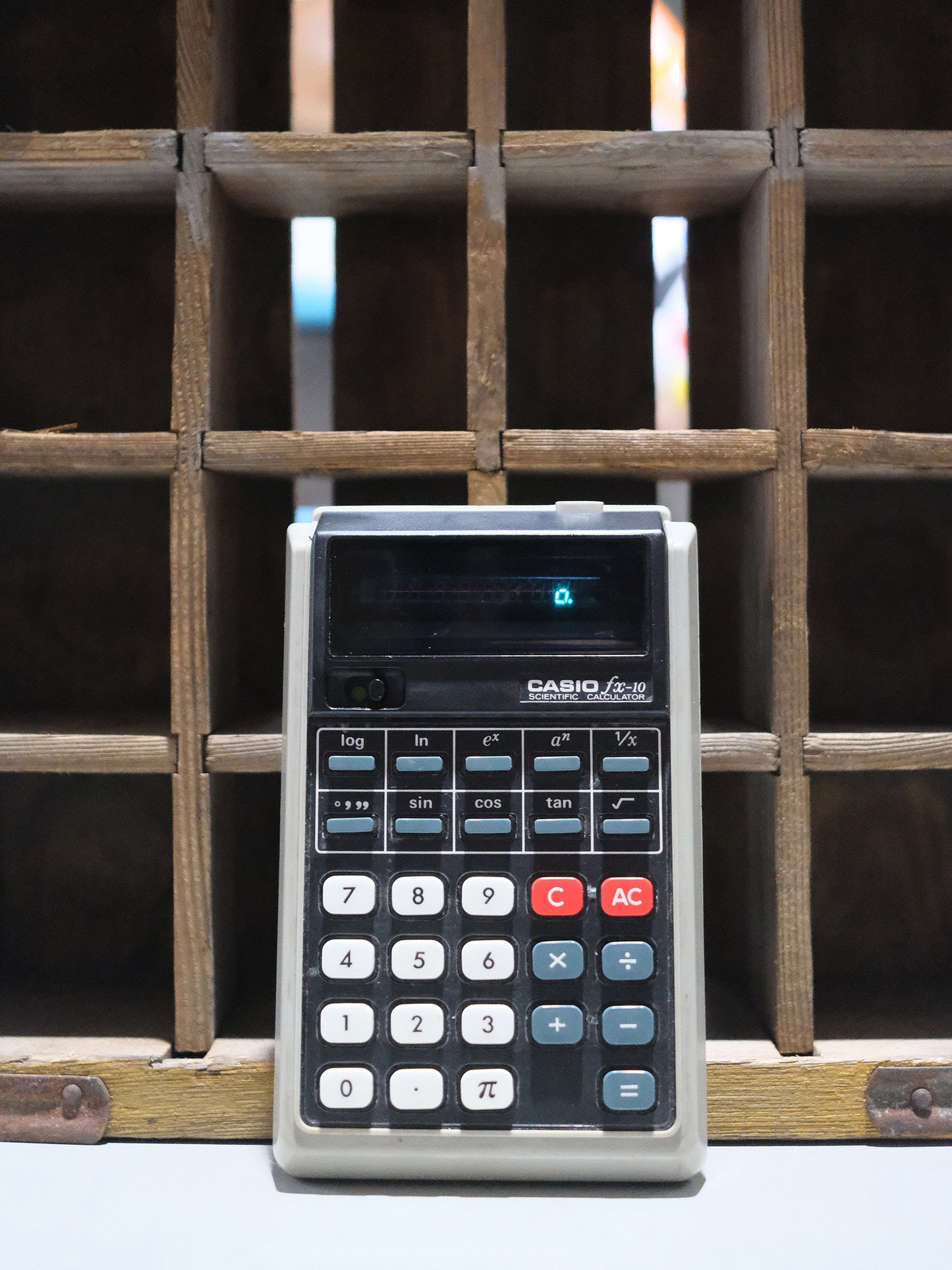 日本製 1974 Casio fx-10 Scientific Calculator VFD 營光管 計數機 電卓
