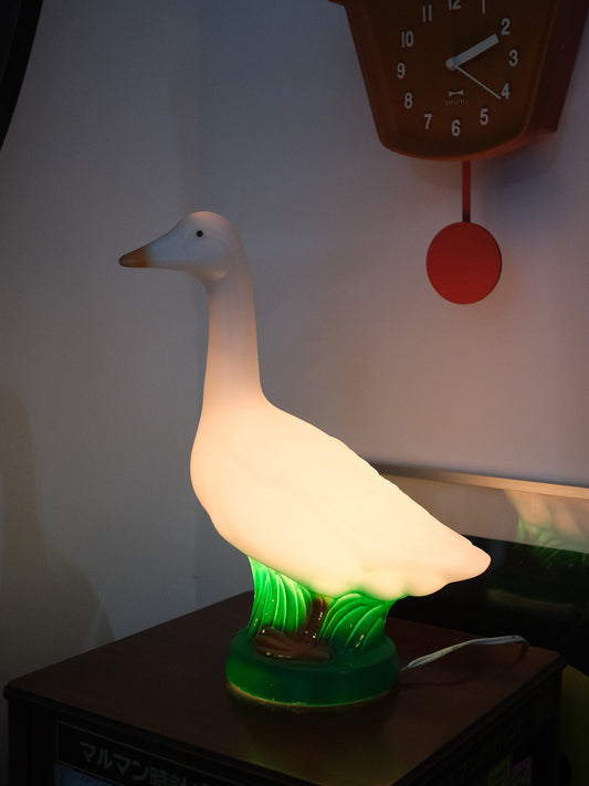 Vintage 日本制 70’s 鴨仔 坐擡 擡燈 地燈 Duck Light Lamp