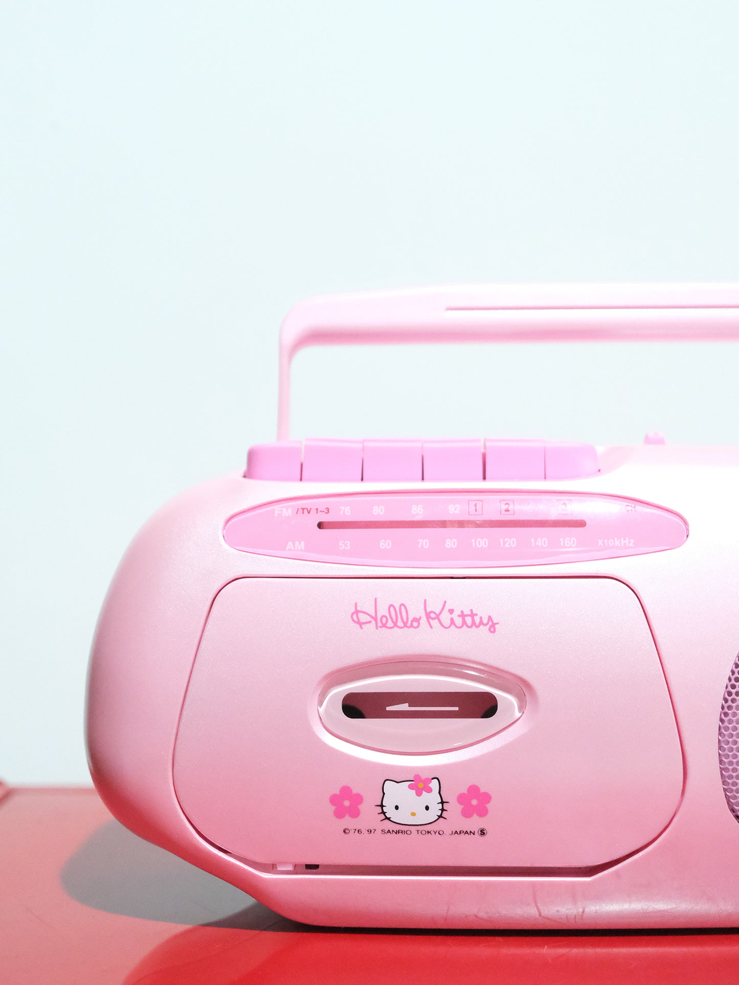 全新品 Sanrio Hello Kitty RM-120KT AM/FM 收音機 卡式帶 錄音機