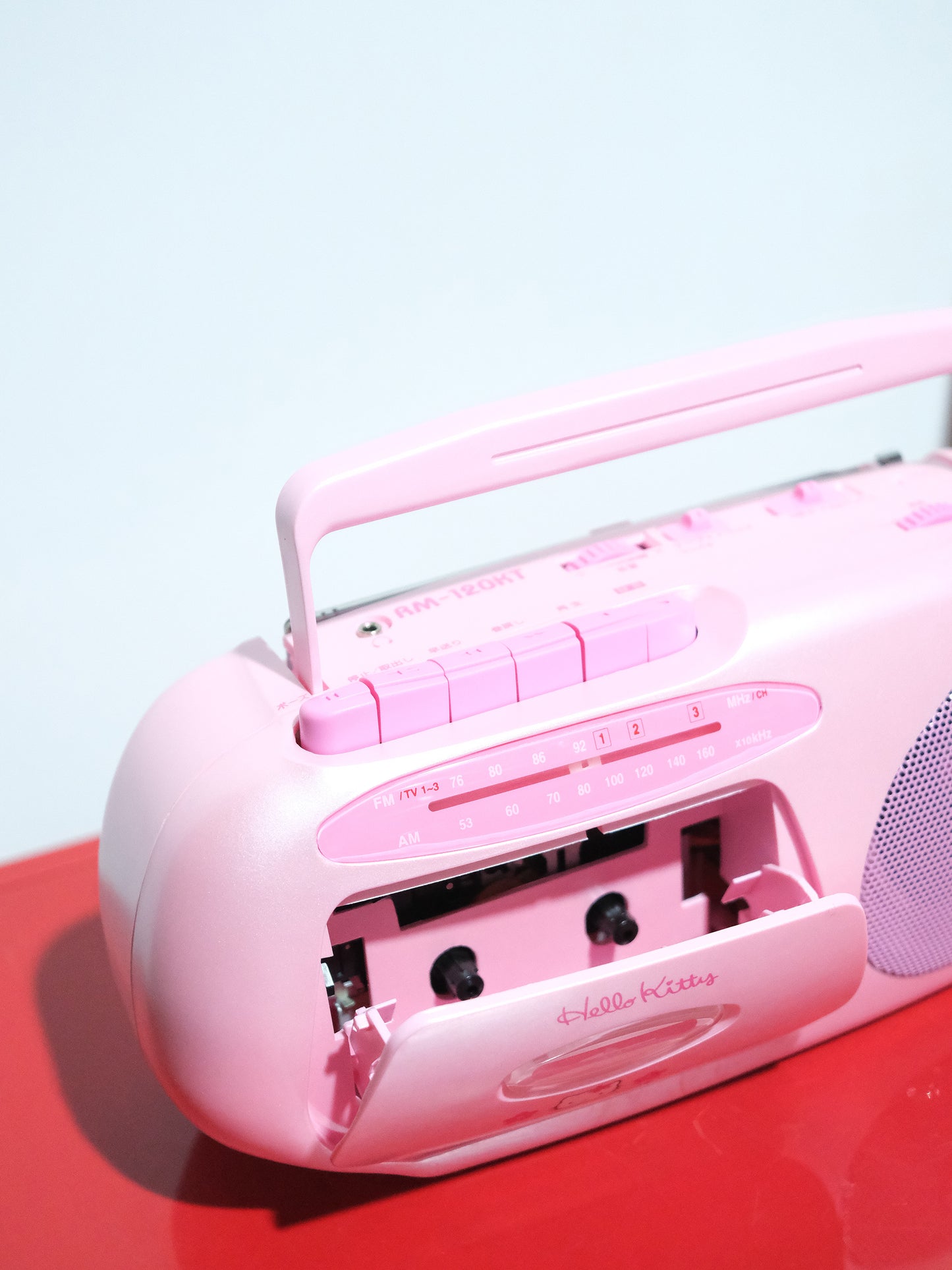 全新品 Sanrio Hello Kitty RM-120KT AM/FM 收音機 卡式帶 錄音機