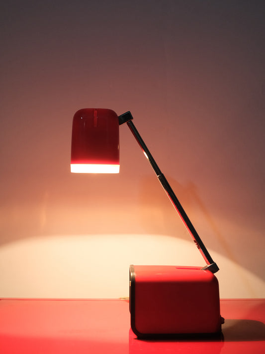 日本制 70's Kreo 南部工業 NA-719 三段式調節高度 擡燈 Table Lamp Light