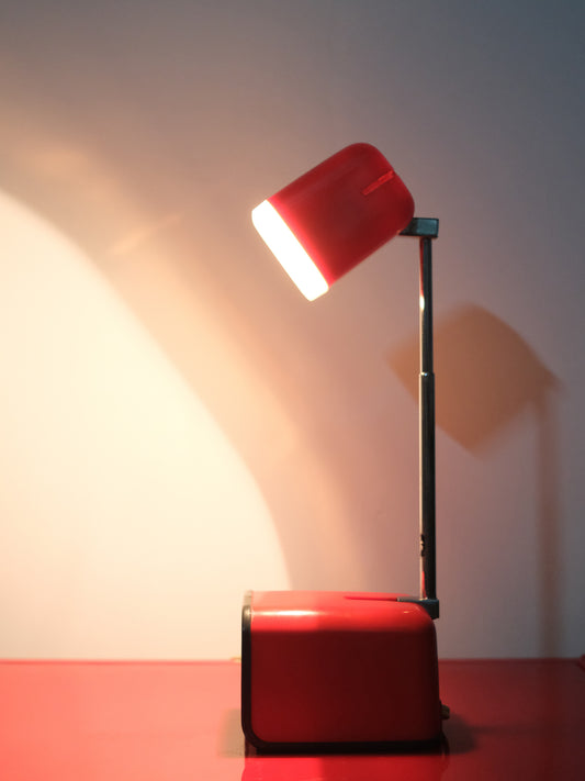 日本制 70's Kreo 南部工業 NA-719 三段式調節高度 擡燈 Table Lamp Light