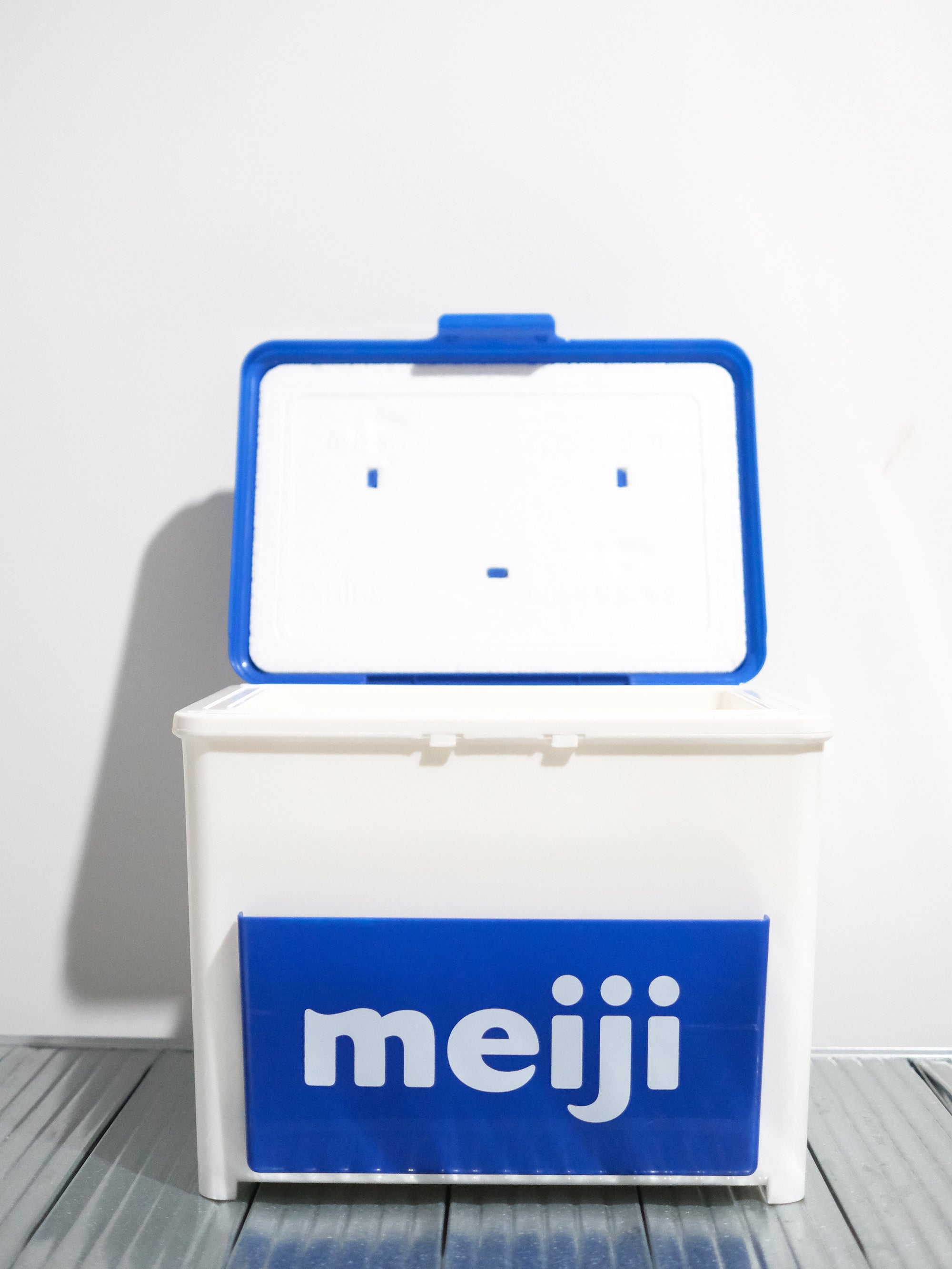 日本 Meiji 明治牛乳 塑膠製 保冷 牛奶箱 宅配箱 Milk Box