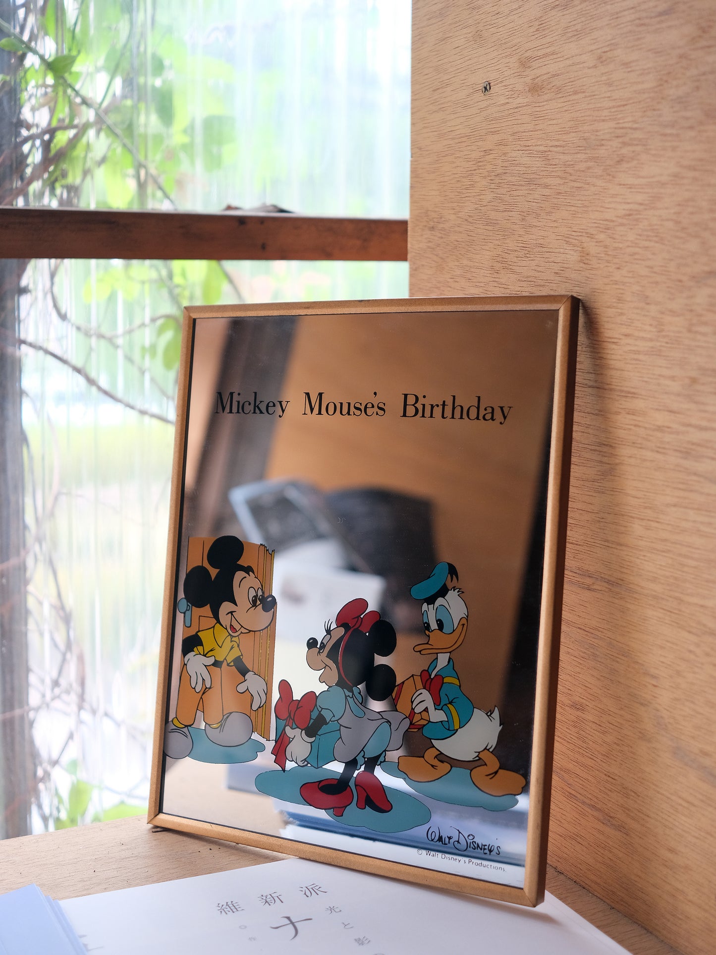 Disney Mickey Mouse Birthday 米奇老鼠 掛牆 鏡子