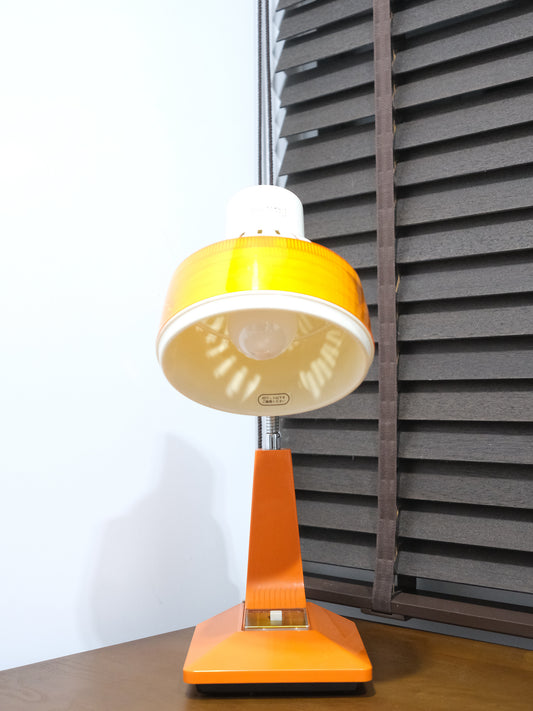 日本制 NEC 日電 Sylvania IS-6109 按鈕式 白熱 橙色 擡燈 Table Light Lamp