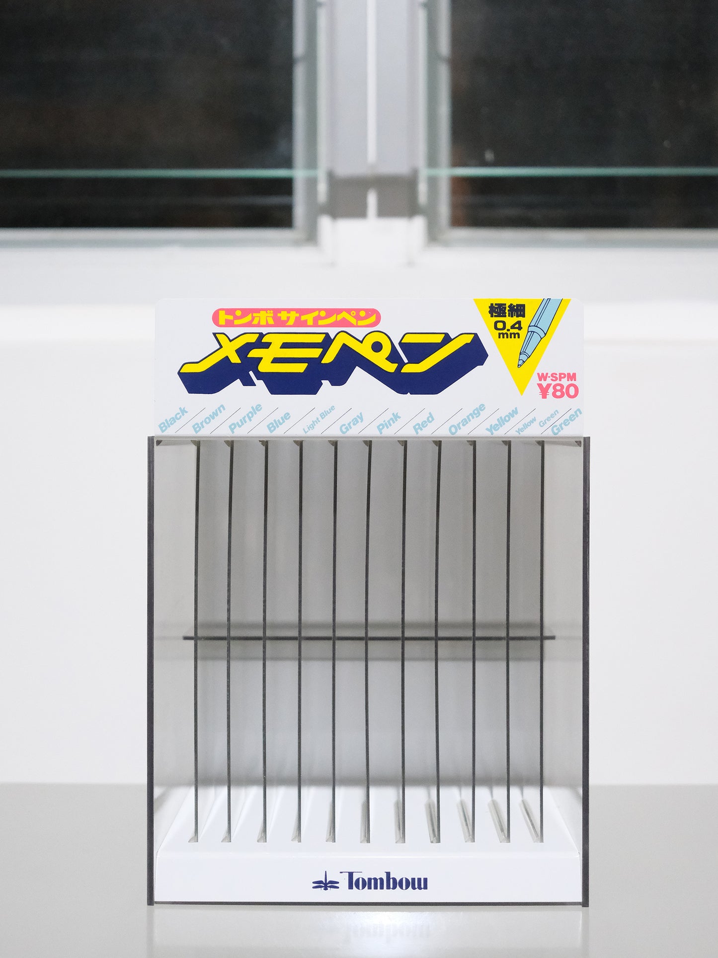 日本 Tombow 蜻蜓牌 原子筆 廣告 業務用 文具 陳列架 展示架