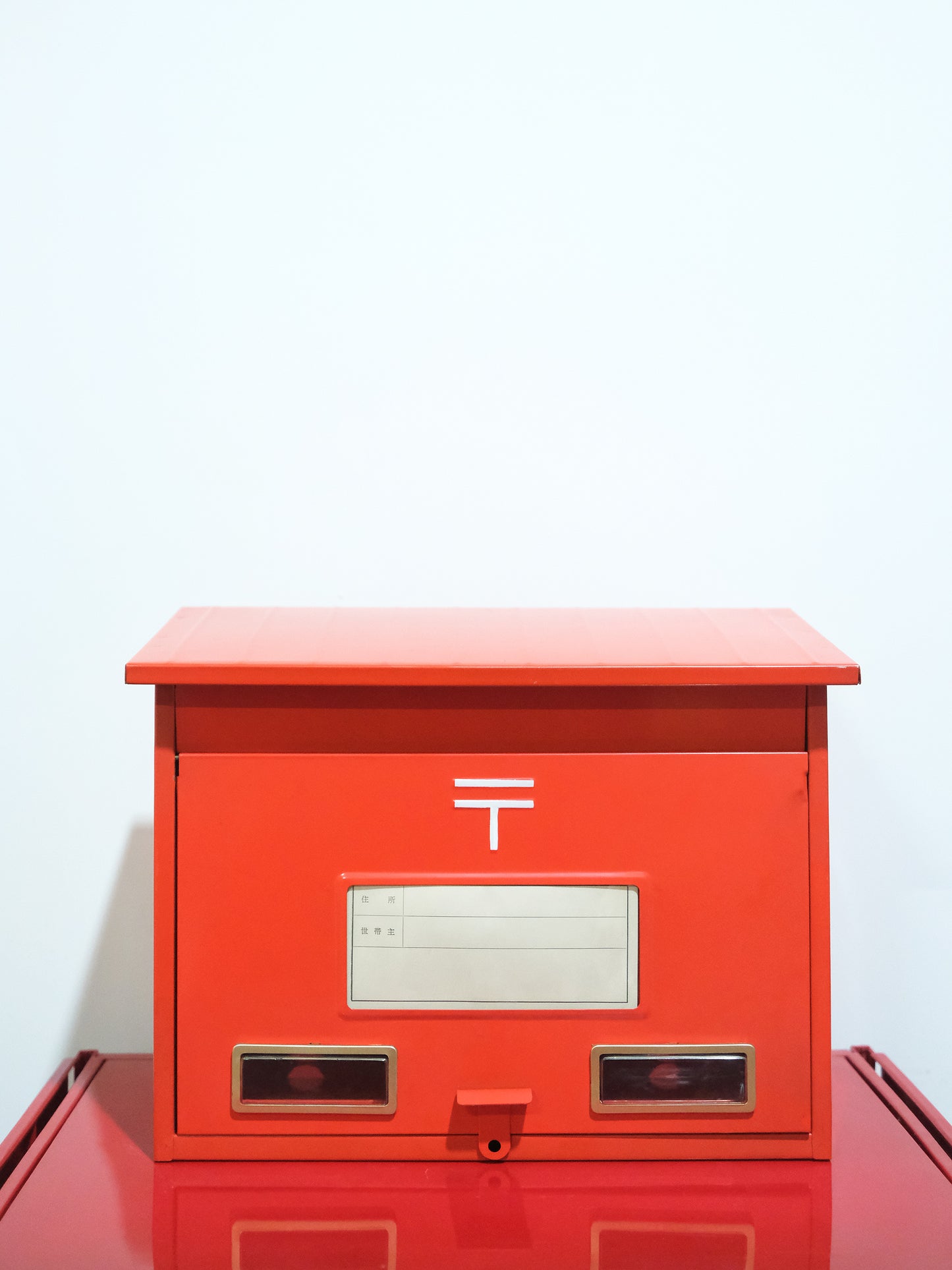 未使用 日本 郵政省標準規格品 KOYO 家用 紅色 郵便箱 郵箱 Mail Box