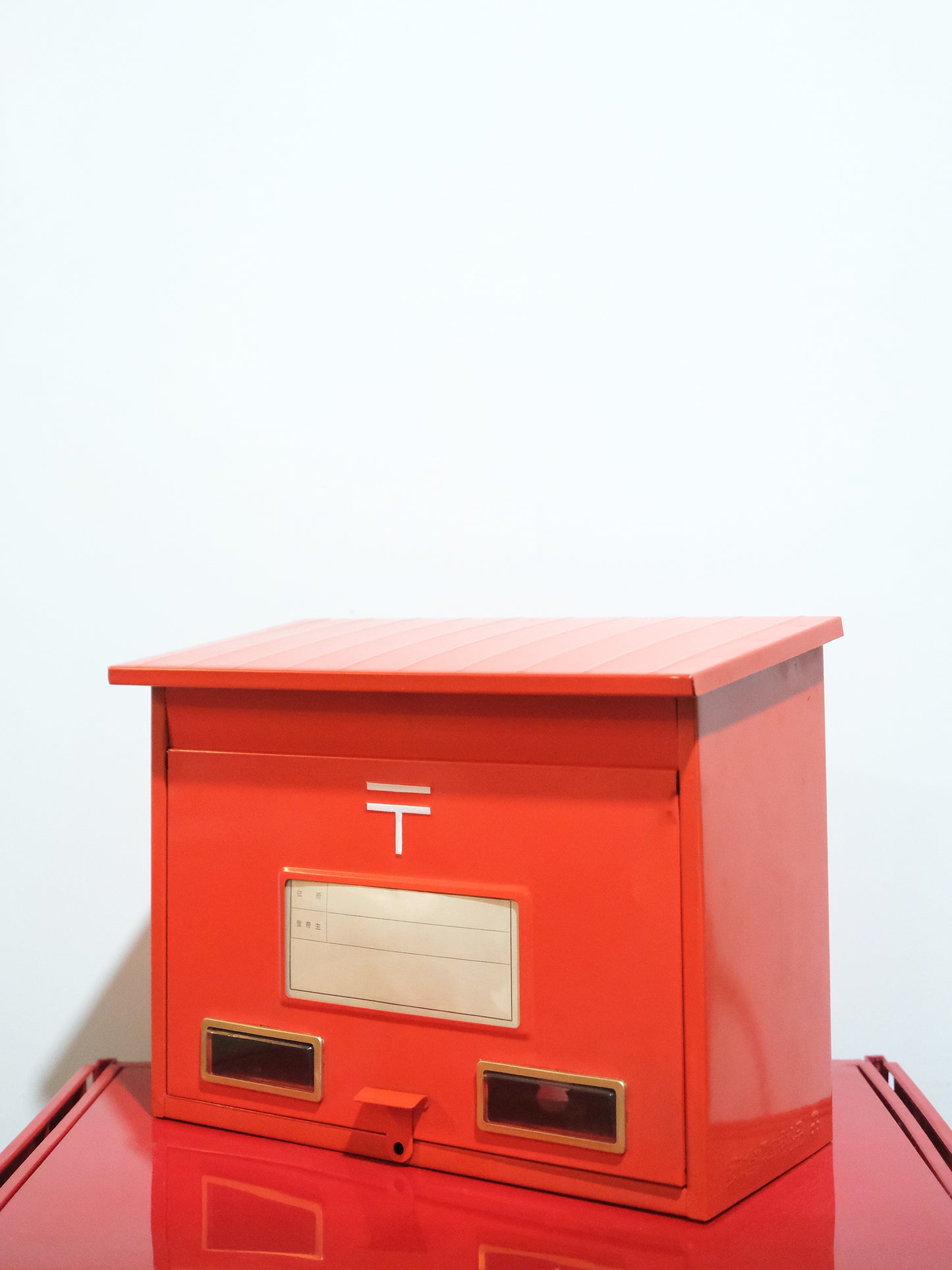 未使用 日本 郵政省標準規格品 KOYO 家用 紅色 郵便箱 郵箱 Mail Box