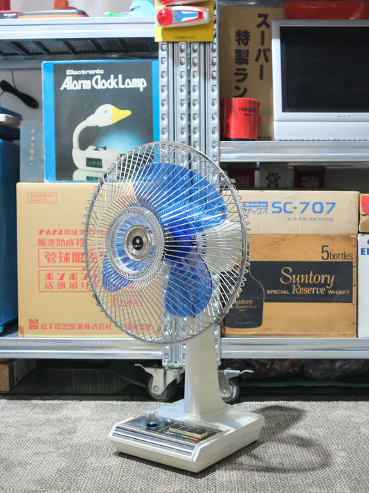 日本制 美品 Sanyo EF-30UDT 三葉 三段風速調節 座檯 電風扇