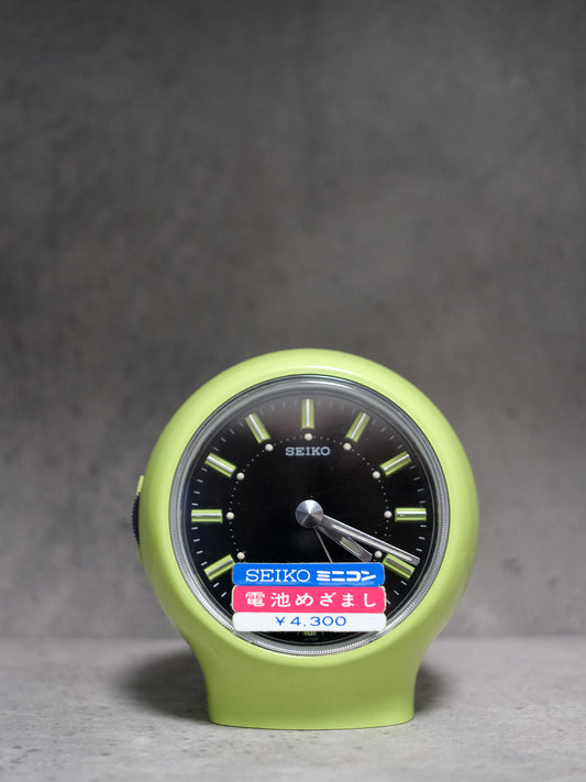 日本制 1970 Seiko 精工 MCE405 迷你 電池 時計 鬧鐘 Clock