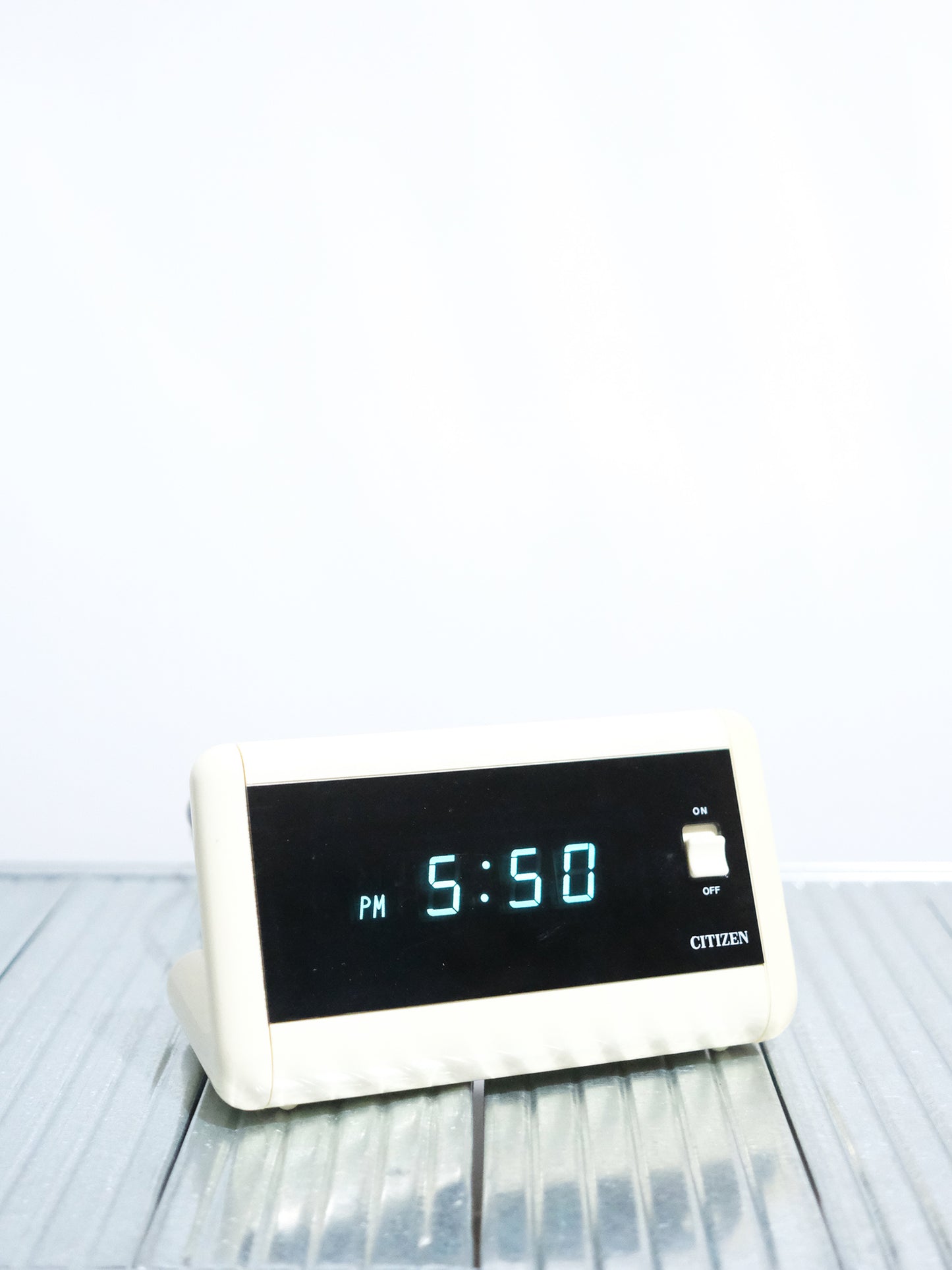 全新品 日本制 Citizen 星辰 5RD606 Digital Alarm Clock 電子 鬧鐘 時計