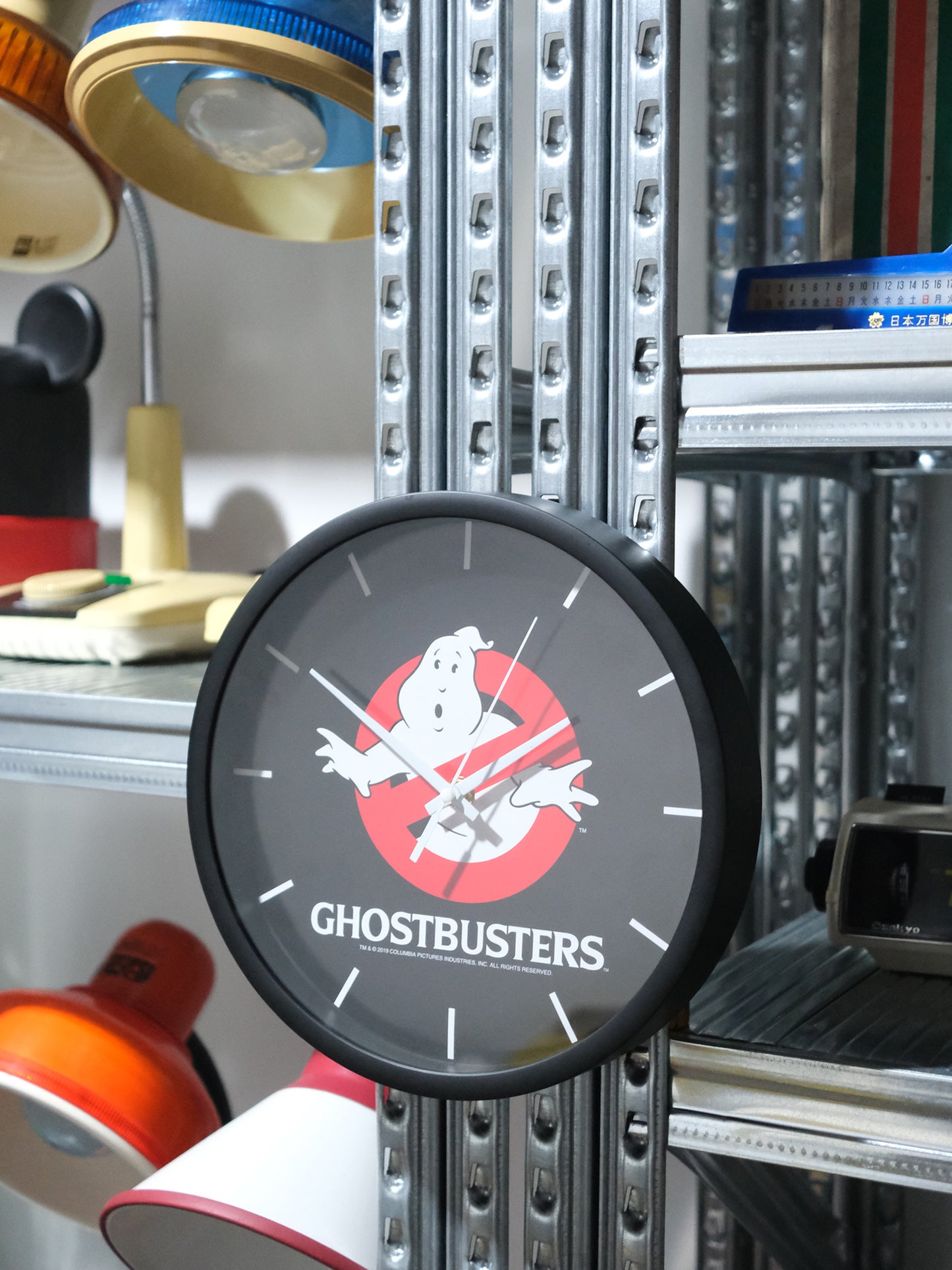 全新品 Ghostbusters 捉鬼敢死隊 Logo Quartz 掛牆 石英鐘 掛鐘