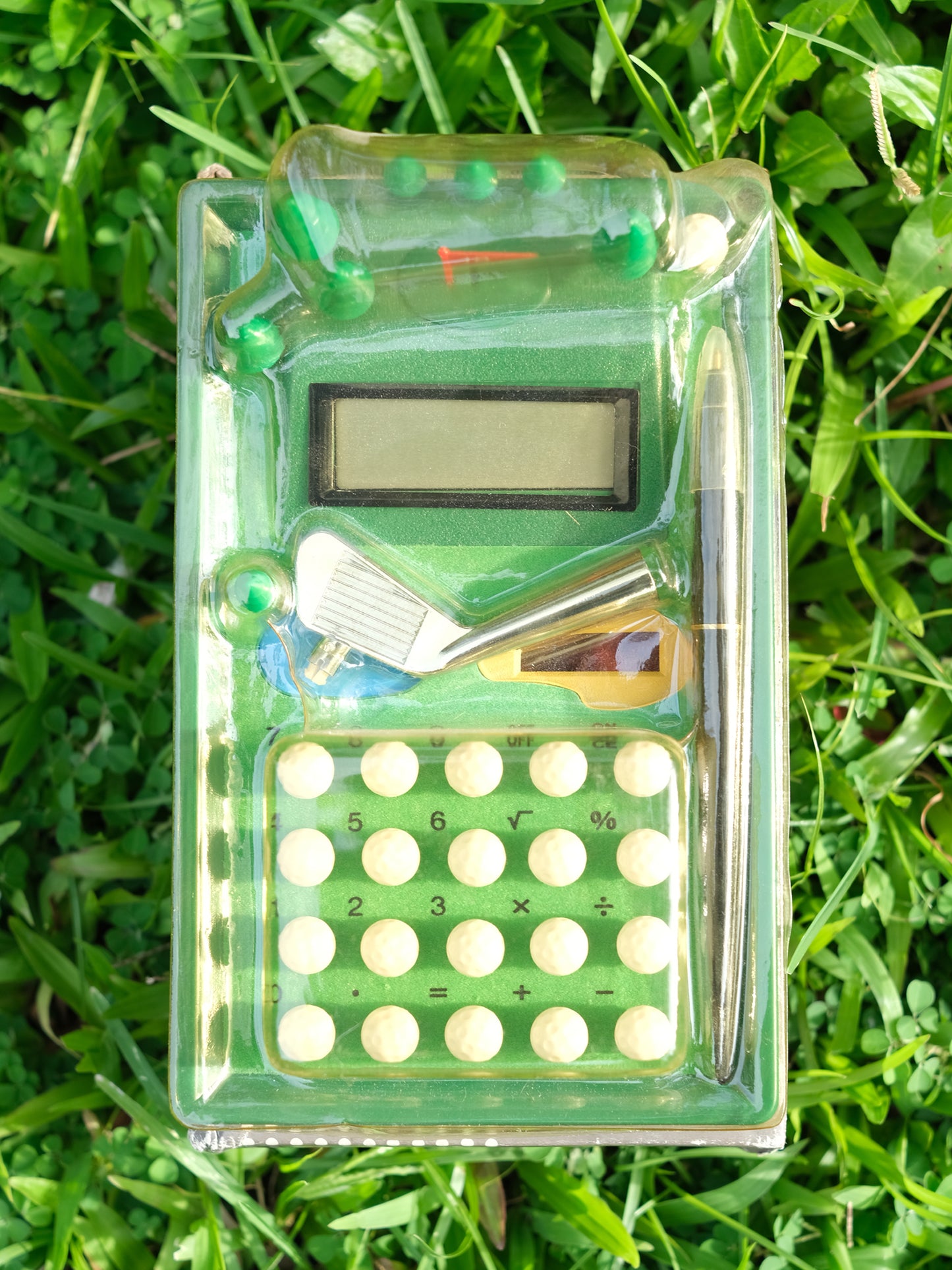 台灣制 Golf 高爾夫球場型 計數機 電卓 Golf Calculator
