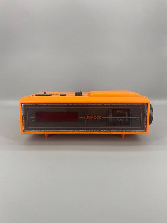 昭和 70s  Lumirock 田村電機 LER-W7J AM Digital Radio Clock 電子收音機鬧鐘