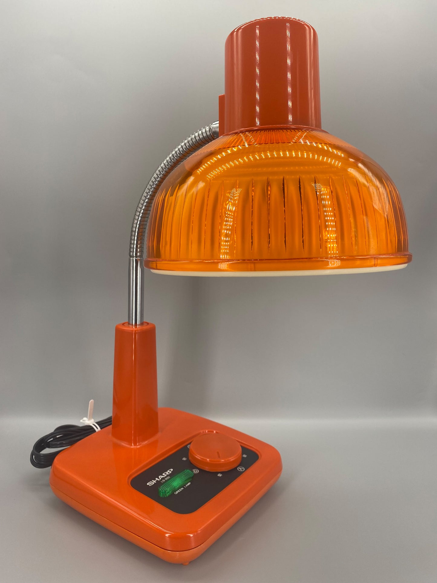 日本制 昭和 Sharp 聲寶 LS-907 白熱 橙色 擡燈 Table Light Lamp