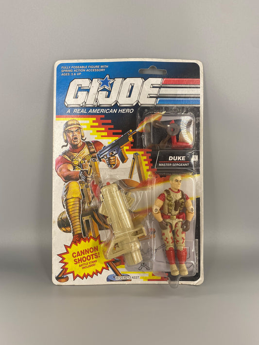 Hasbro 1991 Gi Joe DUKE Master Sergeant Action Figure