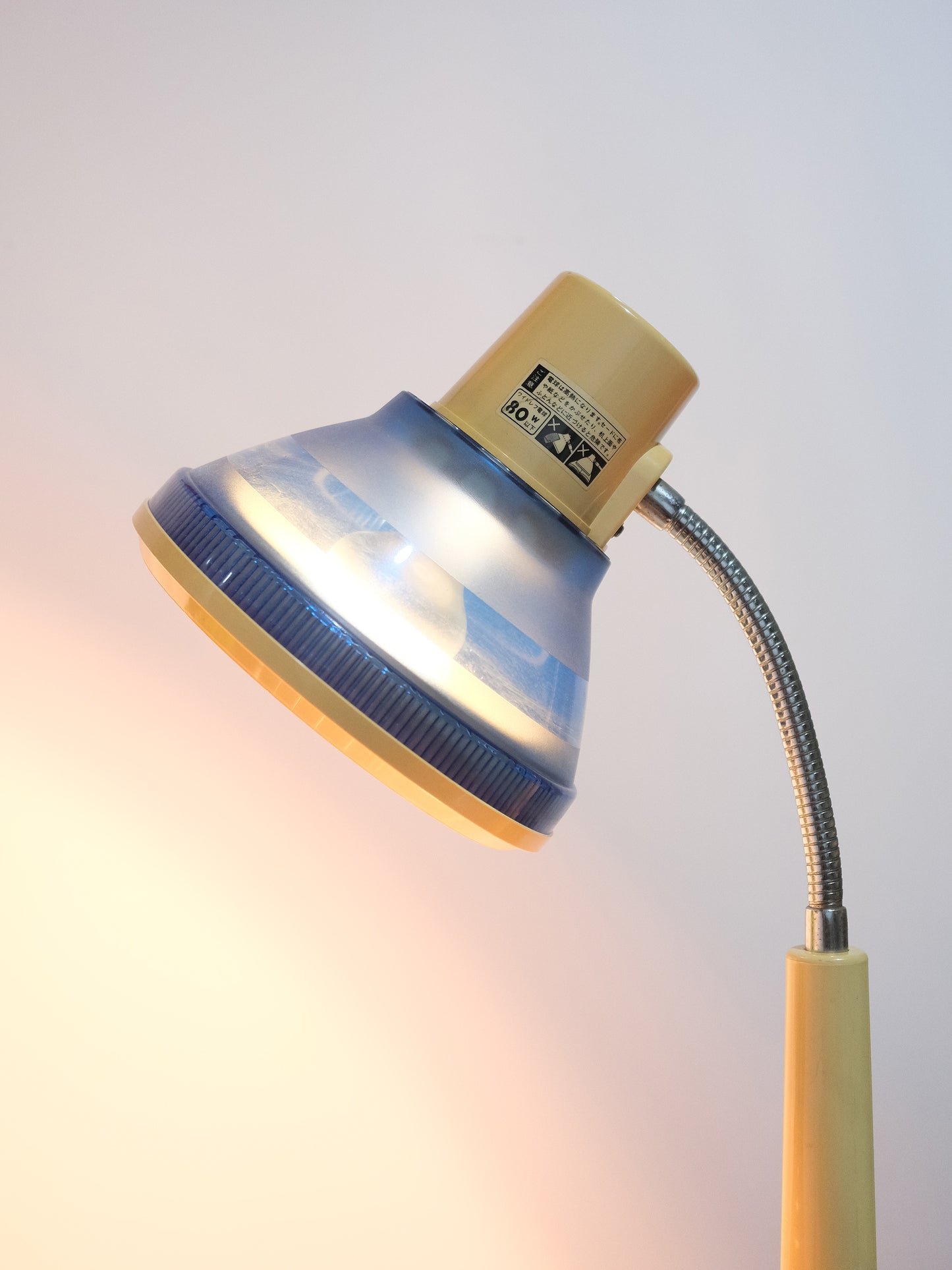 日本制 昭和 National LB-857-B 旋鈕式 白熱 三段光 擡燈 Table Light Lamp