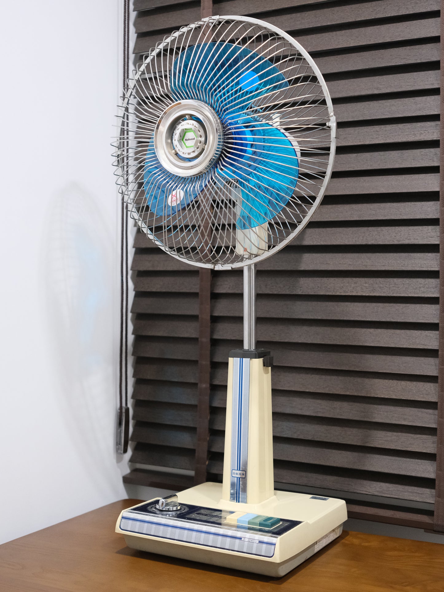 日本制 昭和 National 松下電器 三葉 三段風速調節 電風扇 Electric fan