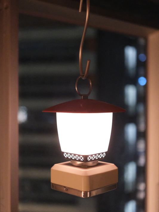 日本制 昭和 National 和風 鐵製 迷你 燈籠燈 Lantern Mini Lamp