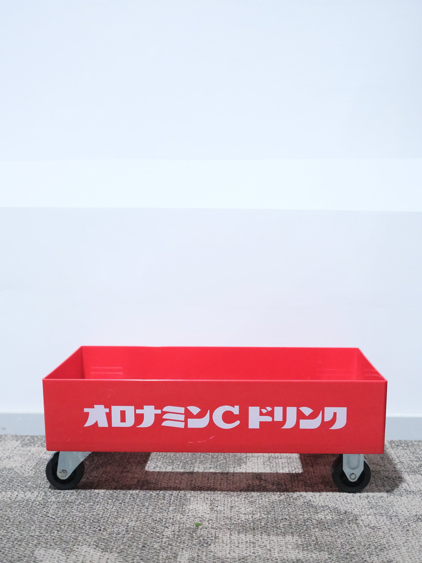 日本 オロナミンC 奧樂蜜C 碳酸飲料 業務用 台車 運輸車 雜物車
