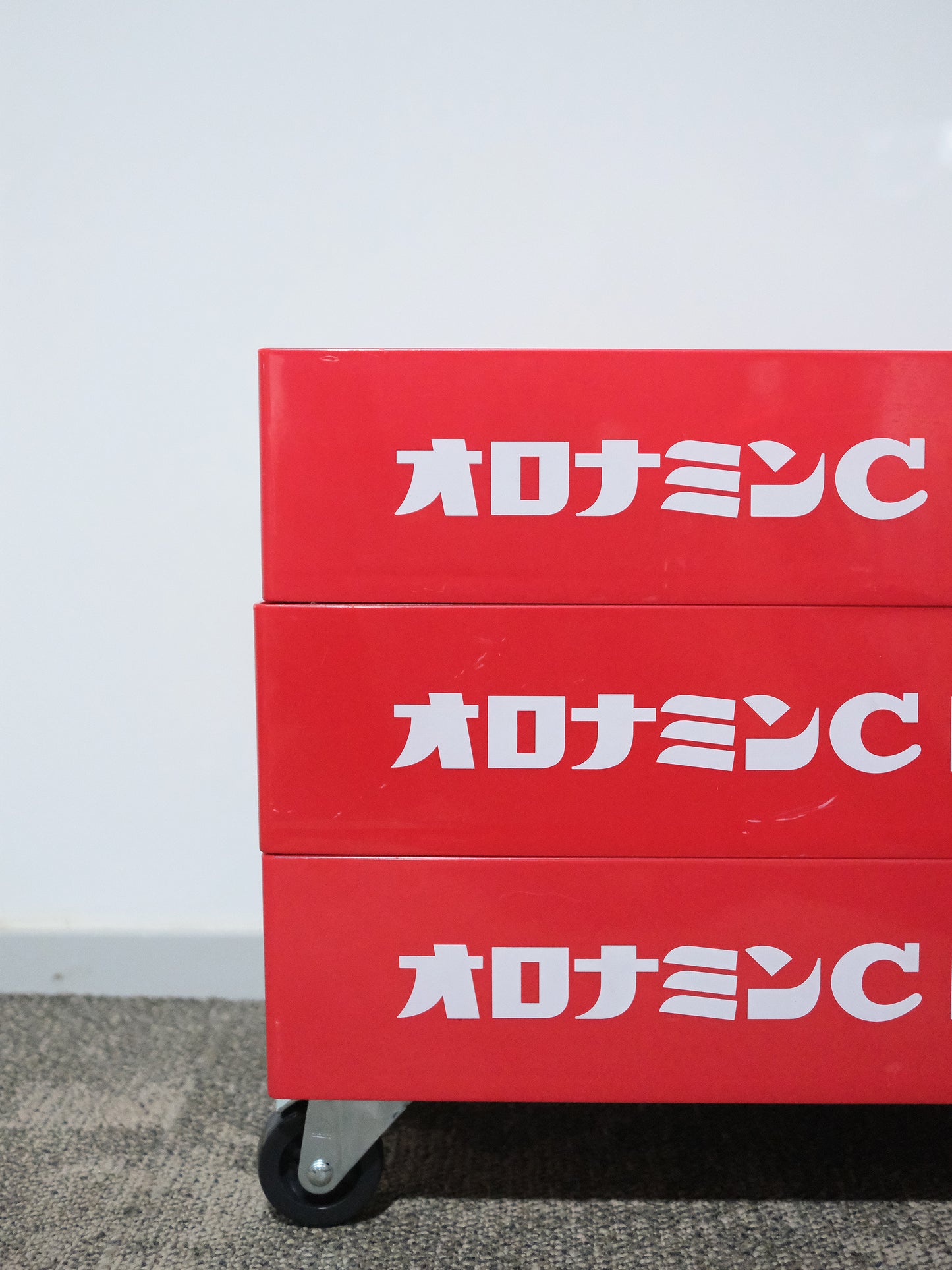 日本 オロナミンC 奧樂蜜C 碳酸飲料 業務用 台車 運輸車 雜物車