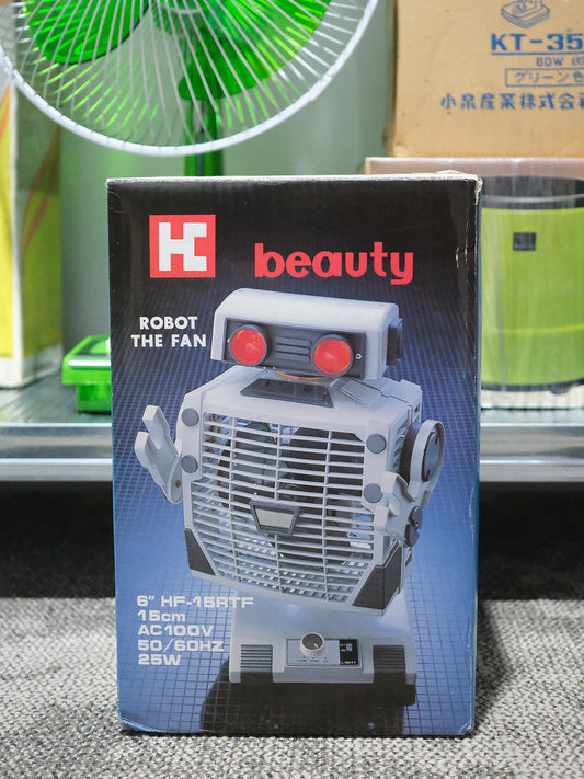昭和 Beauty 80's 機械人型 三葉 兩段風速調節 電風扇 Robot Electric fan 有盒