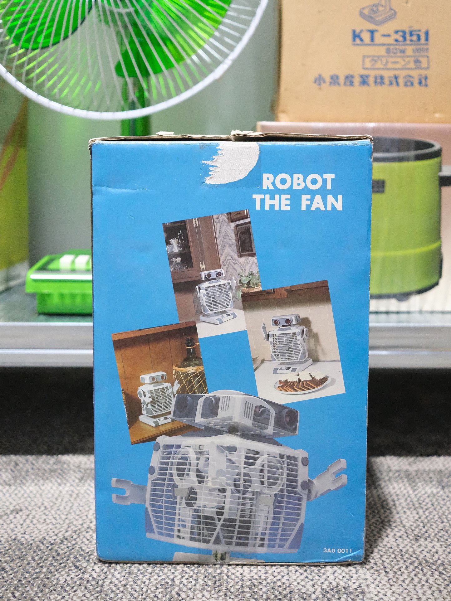 昭和 Beauty 80's 機械人型 三葉 兩段風速調節 電風扇 Robot Electric fan 有盒