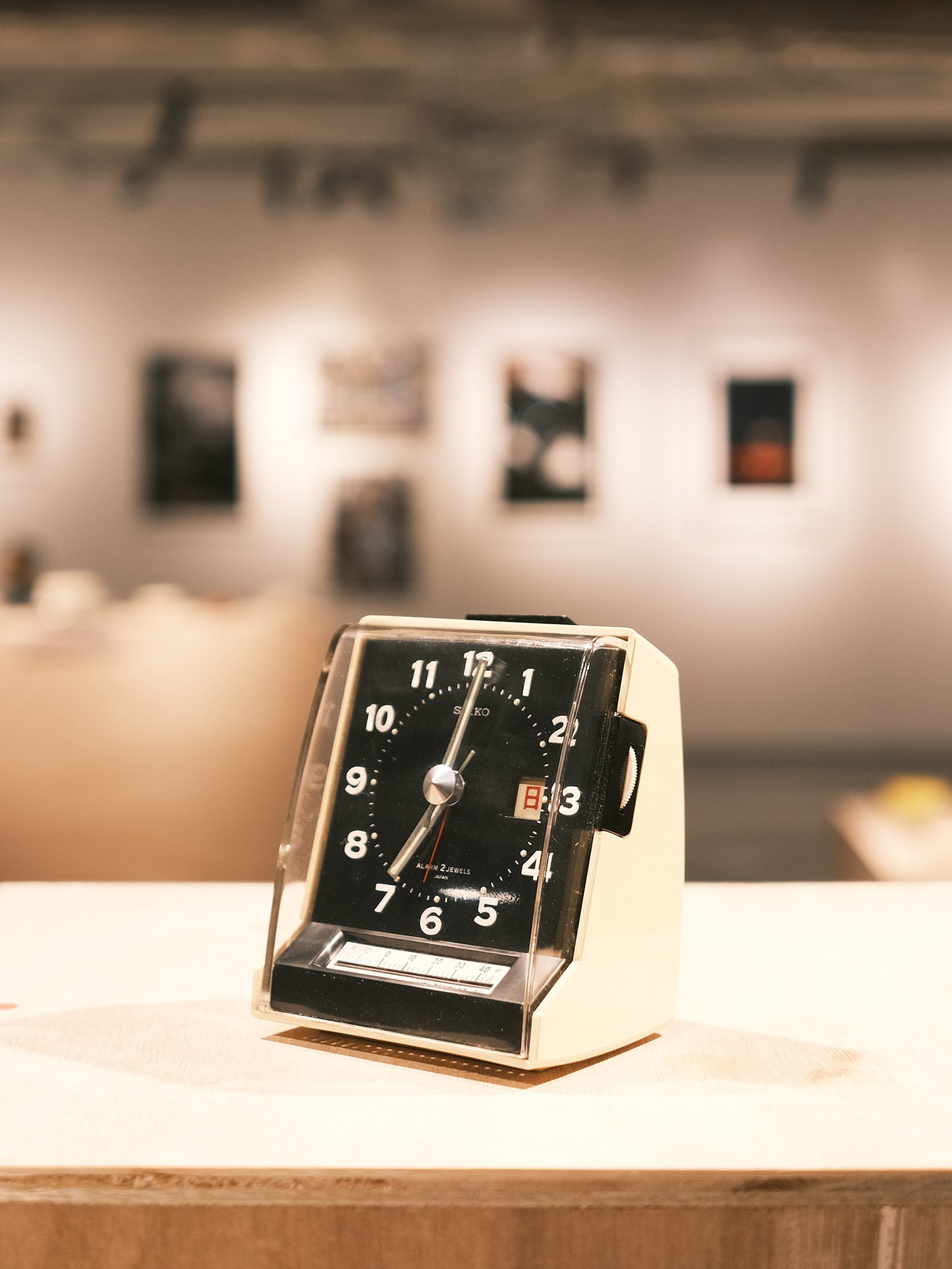 日本制 1968年 Seiko 精工 ABC-262A 手動 上鏈式 日暦 鬧鐘 時鐘 Clock