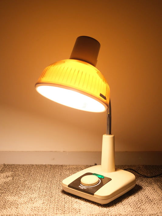 日本制 昭和 Sharp 聲寶 LS-912 白熱 米色 擡燈 Table Light Lamp